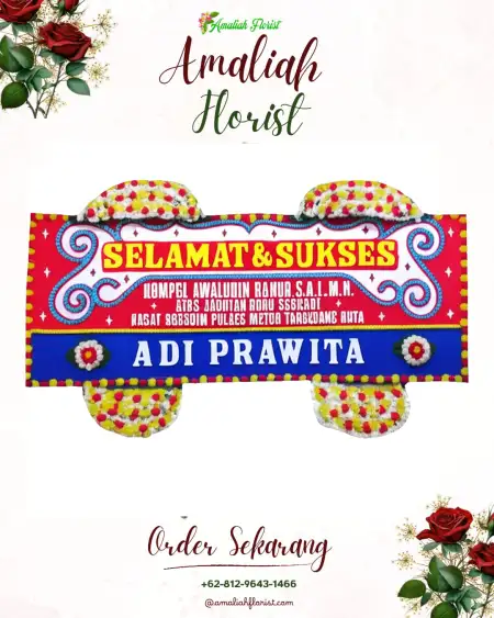 Papan Bunga Ucapan Selamat Sabang